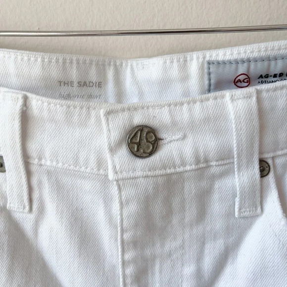 Ag Adriano Goldschmied The White Distressed Sadie Short - Picture 7 of 16